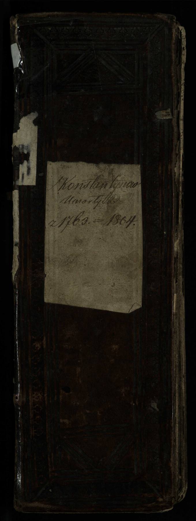 Vaškų (Konstantinavo) Romos katalikų parapijos bažnyčios 1763–1804 metų mirties metrikų knyga